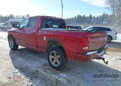 2010 Dodge Ram 1500 Slt/Sport/Trx z USA, uszkodzony, nr VIN 1D7RV1GT9AS219971